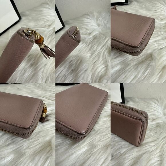 💯Authentic Gucci Zipped Around Long Wallet🍀 - Picture 10 of 14